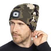 LED Beanie Hat Camo