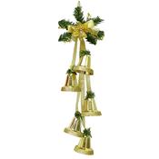 Hanging Christmas Decoration Bells Gold