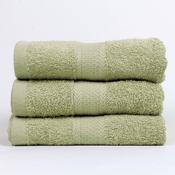 450GSM 100% Cotton Face Cloth Green image