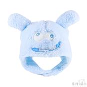 Coral Fleece Baby Hat Blue