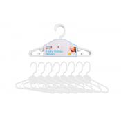 Baby Clothes Hangers 8 Pack White