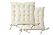 Luxurious Velvet Holland Cream Seat Pad image