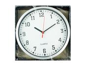 Retro Silver Quartz Wall Clock image