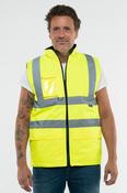 Hornbeam Hi-Vis Bodywarmer Jacket Yellow image
