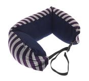 Neck Travel Pillow Stripe Purple image