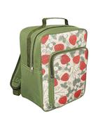Strawberries Design Backpack Insulated Cooler Bag 17L