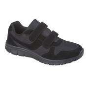 Men's Jonathan Trainers Black by Charles Southwell
