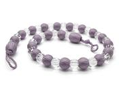 Krystal Beaded Tie Back Mauve image