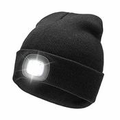 LED Beanie Hat Black