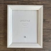 Antique White Photo Frame - 6x4''