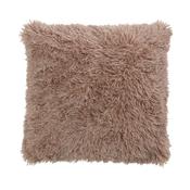Long Pile Cushion Cover Natural 18"