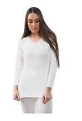 Women's Long Sleeve Thermal T-Shirt White image
