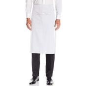 White Bar Apron With Pocket 103-006