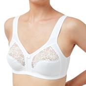 Marisa Lace Panel Firm Control Non-Wired Bra by Marlon