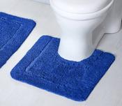 Mayfair Pedestal Non-Slip Bath Mat Royal Blue 50x50cm image