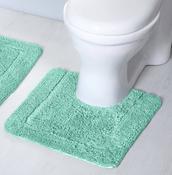 Mayfair Pedestal Non-Slip Bath Mat Seafoam 50x50cm