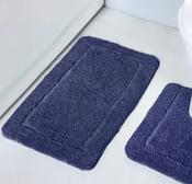 Mayfair Non-Slip Bath Mat Purple 50x80cm image