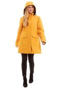 Women's Waterproof Jacket Damaris Mustard-12