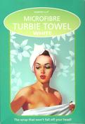 White Microfibre Turbie Towel