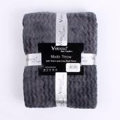 Throw Moda Plush 127x152cm Charcoal