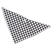 Black &amp; White Neckerchief 103-045