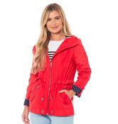 Women's Showerproof Cuff Jacket Nicola Red-14 image