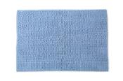 Soft Touch Noodle Bath Mat Blue 40x60cm by Emma Barclay image