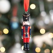 Nutcracker Resin Hanging Christmas Ornament