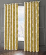 Blackout Curtains Onyx Ochre by Velosso