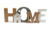 Standing 'Home' Decoration