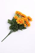 Artificial Flowers Bush Orange