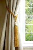 Orla Curtain Rope Tie Back Ochre image
