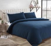 Soft Touch Navy Duvet Cover Set