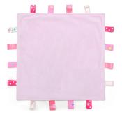 XL Pink Super Soft Taggy Comforter