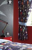 Planets Lined Curtains - 66" x 72"