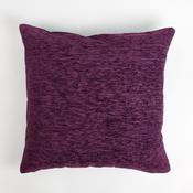 18" Chenille Cushion Cover - Plum