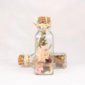 Dried Flowers Pot Pourri in Jar 19cm