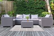 Outdoor Rug Moroccan Tile Stone 150x200cm by Country Club image