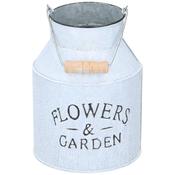 Rustic Flower Pot with Handle