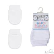 Premature 2 Pack Scratch Mitts White