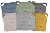 Jardin Waterproof Indoor/Outdoor Seat Pad-Blue