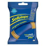 Sellotape Original Golden Tape 24mm x 35mt image