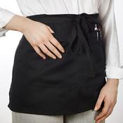 Black Short Pocket Apron 103-002