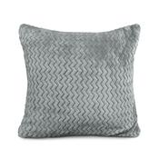 Cushion Cover Moda Plush Silver 22"