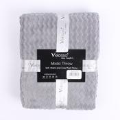Throw Moda Plush 127x152cm Silver image