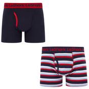 Le Shark 2 Pack Boxers Captain Navy