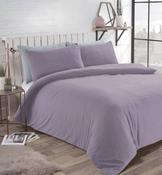 Soft Touch Mauve Duvet Cover Set-Single image
