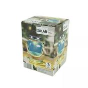 Solar LED Jar Light Blue