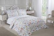 Spring Meadow Quilted Patchwork Bedspread Set