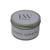 EW London White Jasmine Scented Candle in Tin image